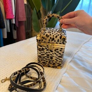 Vintage 60s Comeco Box Purse w/ Crossbody Strap